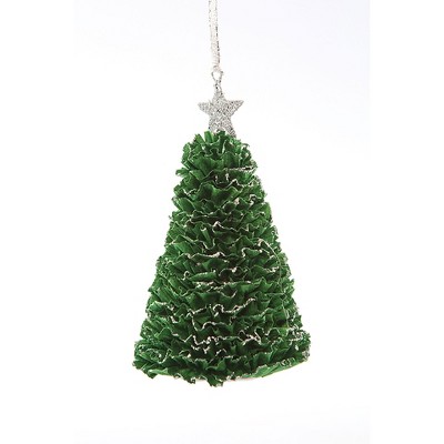 Gallerie II Ruffle Tree Christmas Xmas Ornament