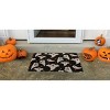 tag Halloween Ghost Coir Door Mat - Natural Coir Doormat for Everyday Use, 30" x 18" - Shake Clean, Black Design - 3 of 3