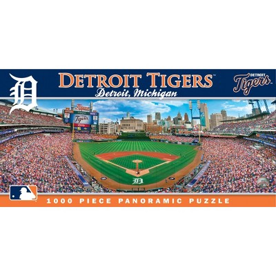 MasterPieces MLB Detroit Tigers 1000 Piece Stadium Panoramic Jigsaw Puzzle