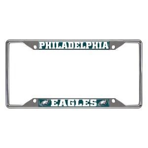 NFL Philadelphia Eagles Stainless Steel License Plate Frame - 1 of 3