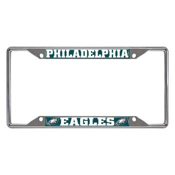 NFL Philadelphia Eagles Stainless Steel License Plate Frame