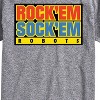 Men's - Rock 'Em Sock 'Em Robots - Rock Sock Em Logo Short Sleeve Graphic T-Shirt - 2 of 4