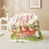 2Pcs Kid Throw Blankets Print Pattern Blanket 43*59" Set of 2/4 - 2 of 4
