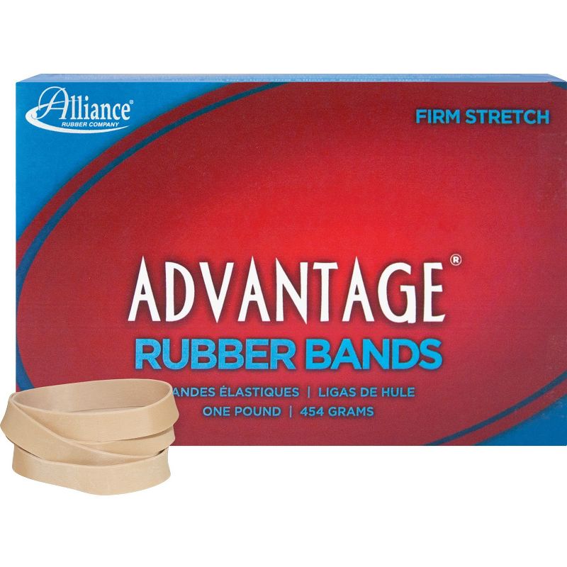 Alliance Rubber Bands Size 84 1 lb. 3-1/2"x1/2" Approx. 150/BX 26845, 1 of 2