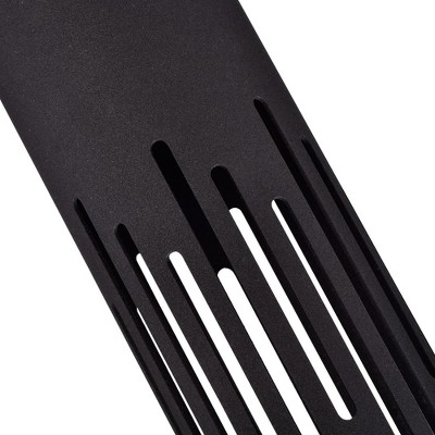 Matte Black Mini LED Cylinder Pendant Light