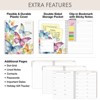 Global Printed Products Essential Pro Monthly & Weekly Planner 8.5" x 11" CY 2025 (Watercolor Butterflies) - 4 of 4