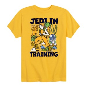 Boys' - Star Wars - Jedi In Training Short Sleeve Graphic T-Shirt - 1 of 4