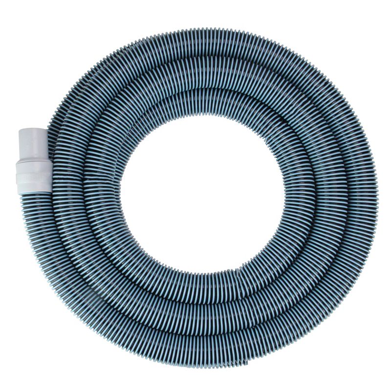 Pool Central Blue and Black Extruded EVA In Ground Swimming Pool Vacuum Hose 25' x 1.5", 1 of 3