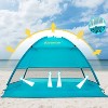 Alvantor Outdoor Instant Pop Up  Sun Shade Canopy 2 People  Beach Shelter Tent Turquoise - image 4 of 4