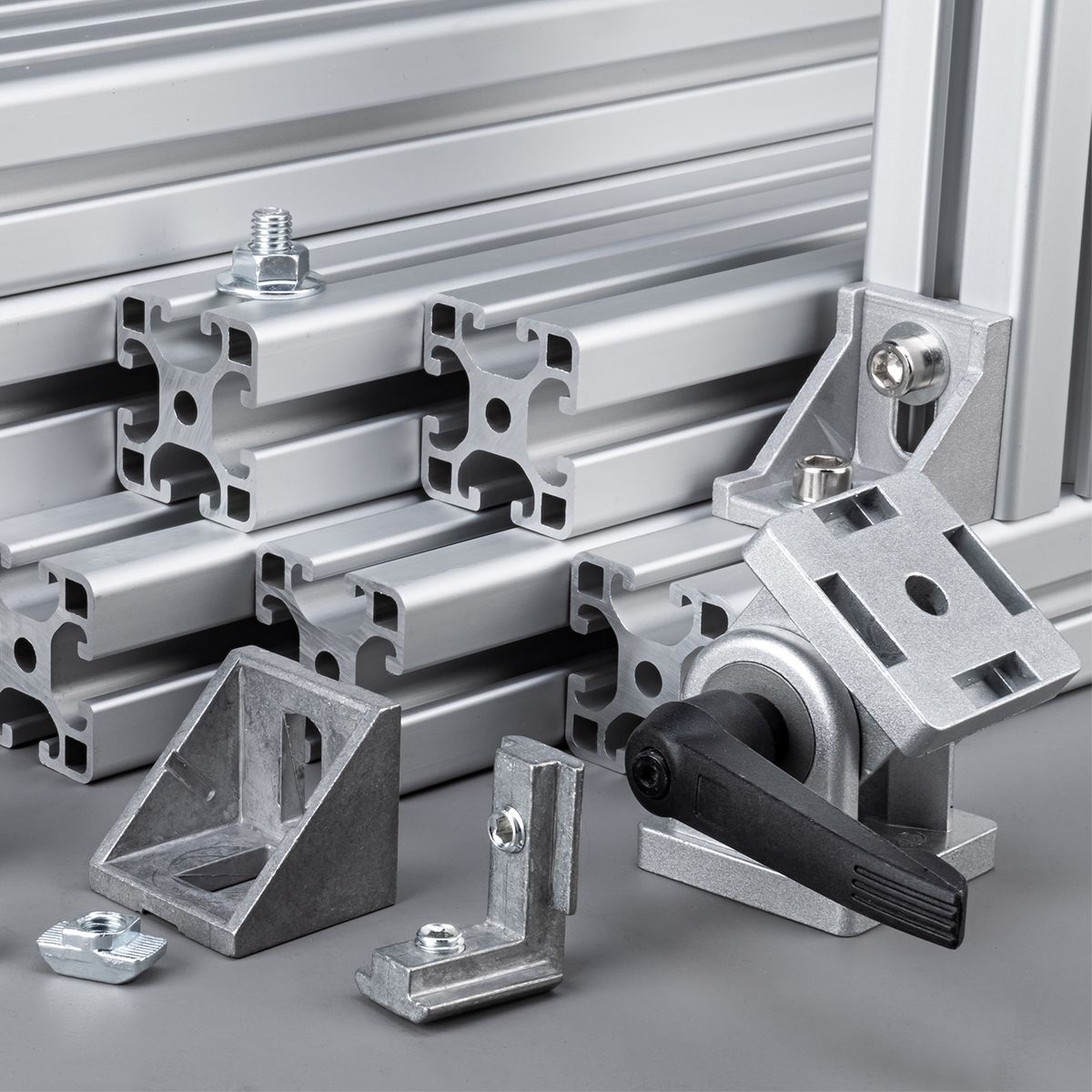 Unique Bargains Aluminum Alloy Corner Brace Joint Connector Mount 135 Degree Angle Profile Brackets for 2020 Series - thumbnail 4