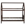 CAVINAS Twin Size House Shaped Bed Modern Wooden Bed Frame with Headboard and Footboard for Bedroom - 4 of 4