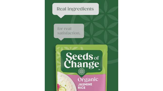 Seeds of Change Organic Jasmine Rice Microwavable Pouch - 8.5oz, 2 of 8, play video