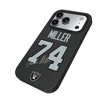 NFL Las Vegas Raiders Players Game Tactic Bump Cell Phone Case for Apple iPhone 17 Series - 2 of 4