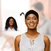 Unique Bargains Women's Adjustable Wig Fastener Band 2 Pcs - 2 of 4