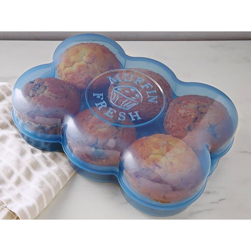 Fresh Keeper  Reusable Air Tight Muffin Storage Container, 2 of 7