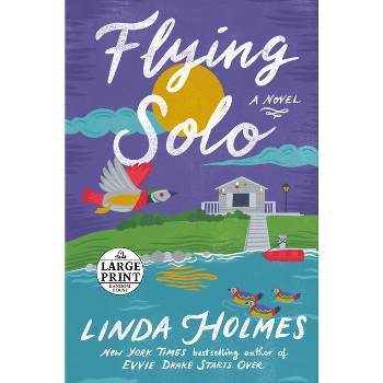 Flying Solo - Large Print by  Linda Holmes (Paperback)