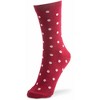 Pavilion Gift Company - Socks Off - Maroon - Ladies Cotton Blend Sock - Socks - 4 of 4