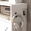FONTOI Shoe Storage Cabinet with Flip Drawers&2 Side Hooks, Shoe Rack with Adjustable Shelves&Breathable Back Panel, Antique White, 9.37"*44.7"*31.5" - 4 of 4
