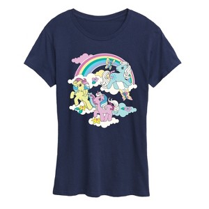Women's - My Little Pony - Rainbow Scene Short Sleeve Graphic T-Shirt - 1 of 4