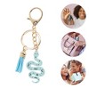 Unique Bargains Glitters Snake Tassel Handbag Charm 1 Pc - 3 of 4