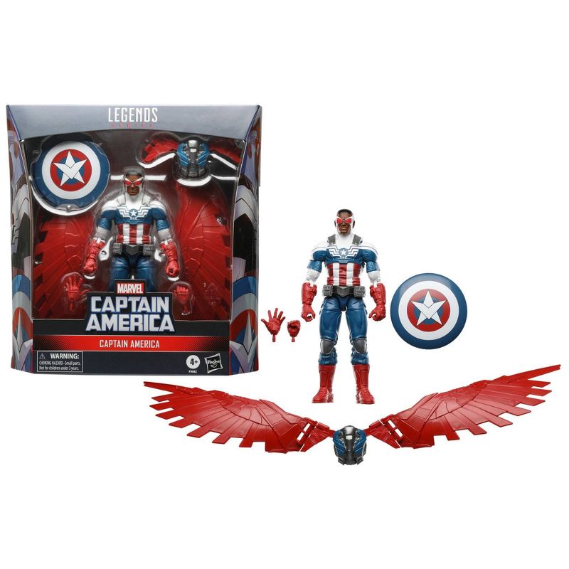 Marvel Captain America: Symbol of Truth Legends Series Action Figure (Target Exclusive), 4 of 12