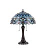Chloe Lighting Grenville Tiffany-style 2 Light Victorian Table Lamp 16" Shade - 3 of 3
