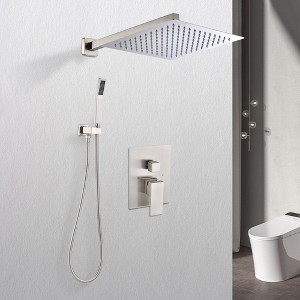 12" Rain Shower Head Systems Wall Mounted Shower - 1 of 4