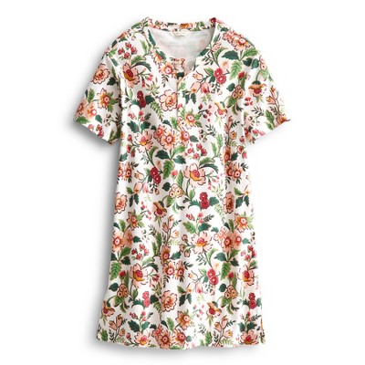 Vera Bradley Women's Outlet Cotton Henley Night Dress