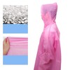 Unique Bargains Waterproof Reusable Rain Ponchos with Hood and Drawstring for Men and Women EVA 2 Pcs - 3 of 4