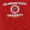 Delaware State University Official Circle Logo Adult T-Shirt, Red - image 2 of 4