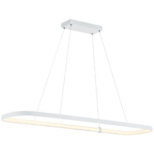 Access Lighting Ravello 1 - Light Pendant in  Matte White - 1 of 4