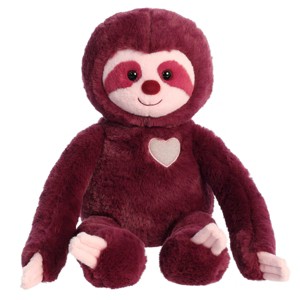 Aurora Sweety Sloth 20.5" Amethyst Purple Stuffed Animal - 1 of 4