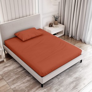 Natemia Fitted Bed Sheet Full Autumn Glaze - 1 of 4