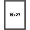 PosterPalooza | Antique Black Picture Frame - UV Acrylic, Foam Board Backing, Hanging Hardware - 2 of 4