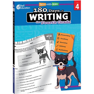 180 Days(tm) Writing for Fourth Grade - (180 Days of Practice) by  Kristin Kemp (Paperback)
