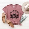 Simply Sage Market Women's Take Me To The Mountains Circle Short Sleeve Graphic Tee - 3 of 4