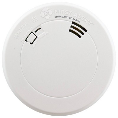 First Alert PRC700V Battery Powered Slim Smoke &#38; Carbon Monoxide Detector with Voice Location and Photoelectric Sensor_1