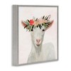 Stupell Industries Springtime Flower Crown Baby Goat, 24" x 24" - 3 of 4