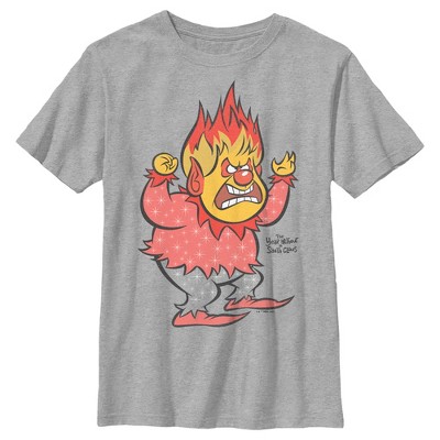 Boy's The Year Without A Santa Claus Vintage Heat T-shirt : Target