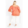 Avenue Women's Plus Size Bailey Top - 4 of 4