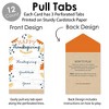 Big Dot of Happiness Happy Thanksgiving - Fall Harvest Party Game Pickle Cards - Thanksgiving Gratitude Game Pull Tabs - Set of 12 - 3 of 4