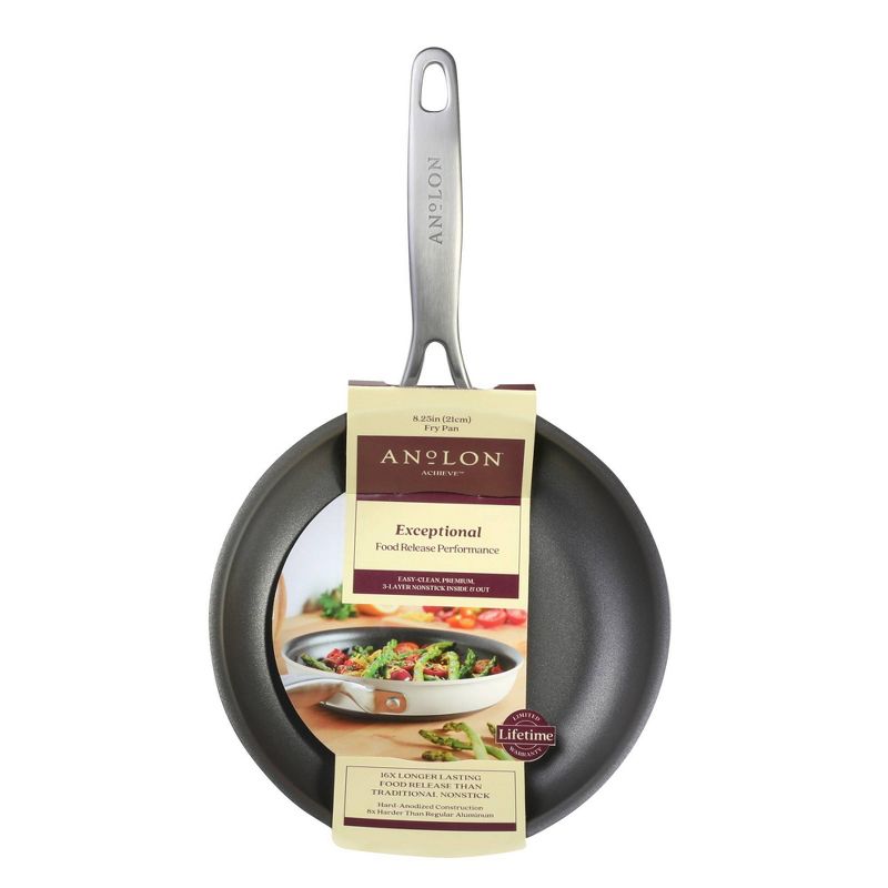 Anolon Achieve 8.25" Nonstick Hard Anodized Frying Pan, 4 of 13