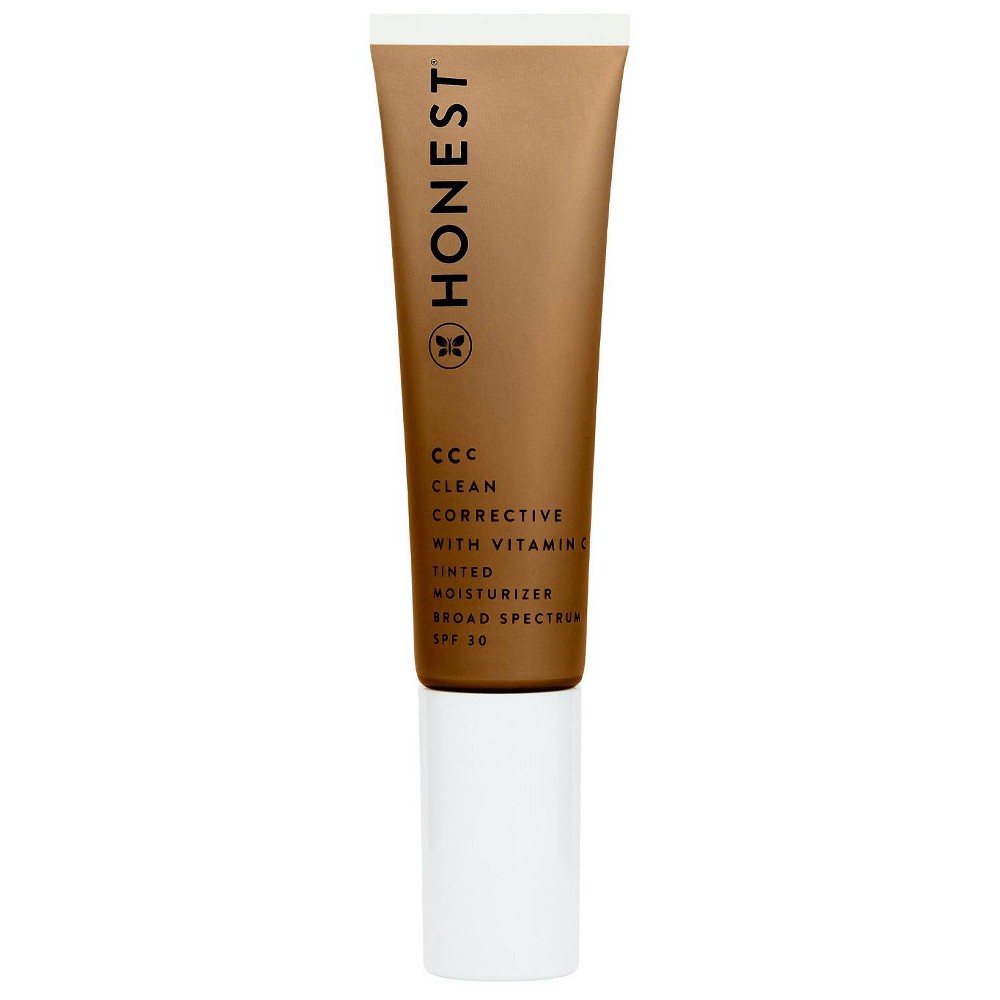 Photos - Cream / Lotion Honest Beauty CC Tinted Moisturizer with Vitamin C and Blue Light Defense - Mojave Deep - SPF 30 - 1 oz