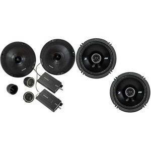 Kicker 46CSS674 CS-Series CSS67 6.75-Inch (165mm) Component System with .75-inch tweeters w/ 43DSC6504 6.5" Coaxial Bundle - 1 of 4