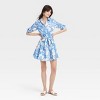 Women's Long Sleeve Mini Shirtdress - A New Day™ - 3 of 3