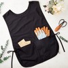 Okuna Outpost 3-Pack Cobbler Aprons with Pockets, Adjustable, Practical, Versatile and Durable Unisex Work, Black - image 3 of 4