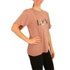 Elevenparis Womens Love Graphic T-Shirt - 2 of 4