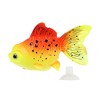 Unique Bargains Aquarium Glowing Artificial Golden Fish Ornament with Suction Cup Yellow Red 1 Pc - 3 of 4
