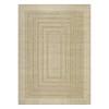Garvee Area Rug Geometric Bordered Rugs for Living Room Washable Braided Print Carpet - 3 of 4