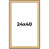 PosterPalooza | Traditional Gold Picture Frame - UV Acrylic, Foam Board Backing, Hanging Hardware - 2 of 4